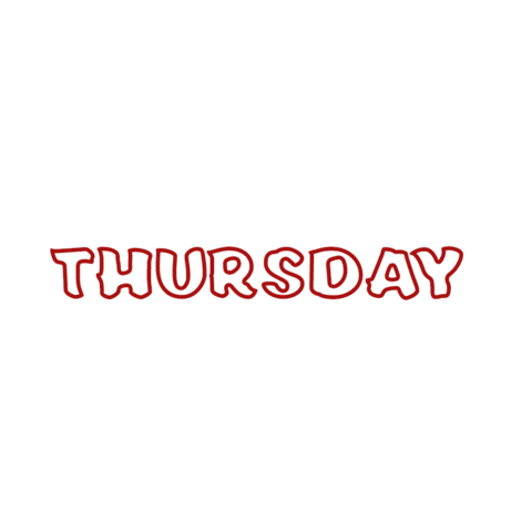 Thursday Sticker
