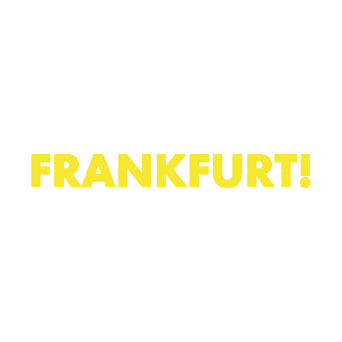 Frankfurt Wetterau Sticker by Peter Kunz