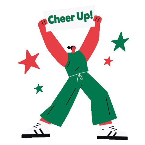 Cheer Up Cheering Sticker by PRISM Live Studio
