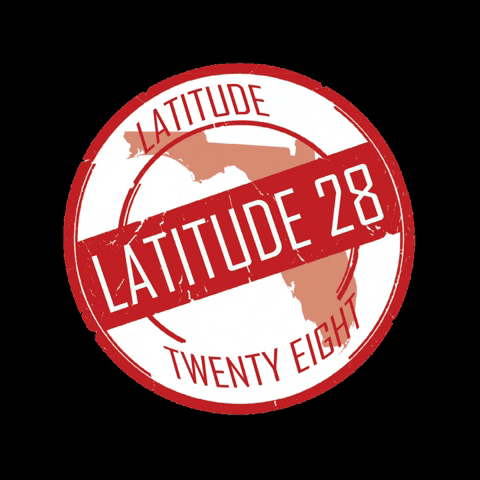 Latitude28Band music white red swipe up GIF