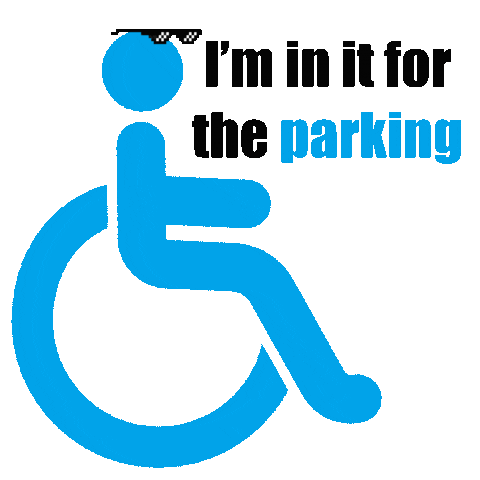 Wheelchair Disability Sticker