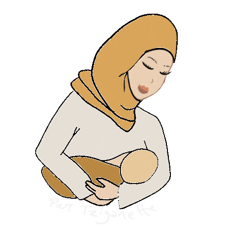 Muslim Hijab Sticker by Amelie