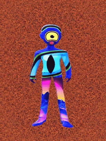 Modern Art Happy Dance GIF by The LSD Hotel