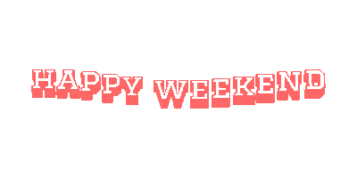 Happy Weekend Sticker by SauerburgerSwissAG