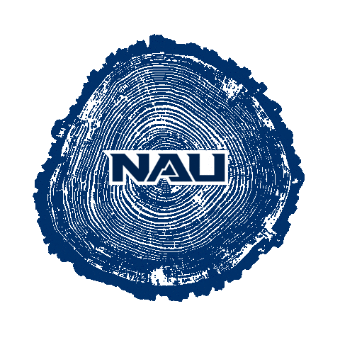 University Mascot Sticker by NAUADV