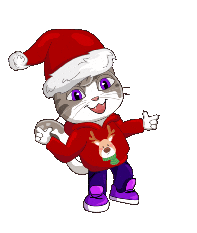 New Year Christmas Sticker