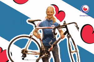 Fitness Bike GIF by Omrop Fryslân