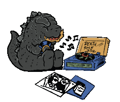 Godzilla Kaiju Sticker