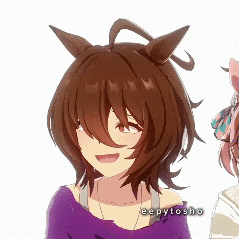 Umamusume Laughing GIF