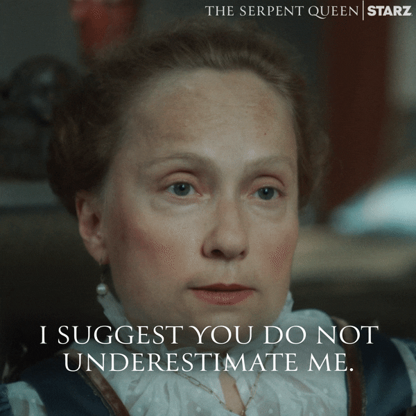 Starz Doubt GIF by The Serpent Queen