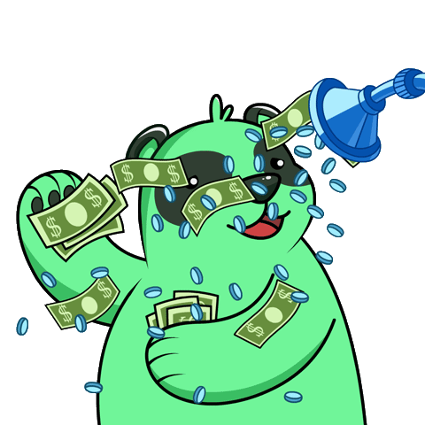 Get Money Sticker by SuperVerse