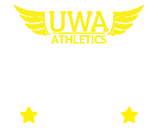 White Sticker by UWA Little Athletics Club