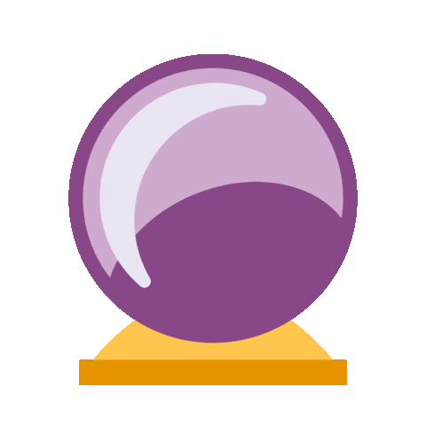 Pc24-Crystalball Sticker by Physicians Choice