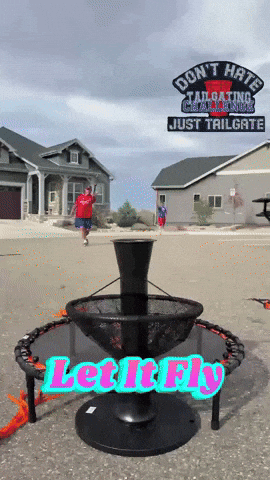 Direct Hit Fly GIF by Tailgating Challenge