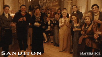 Cheers Clap GIF by MASTERPIECE | PBS