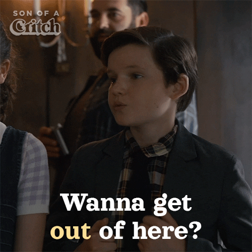 Leaving Get Outta Here GIF by CBC