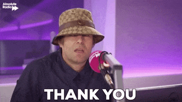 Liam Gallagher Thank You GIF by AbsoluteRadio