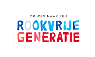Rookvrije Generatie Sticker