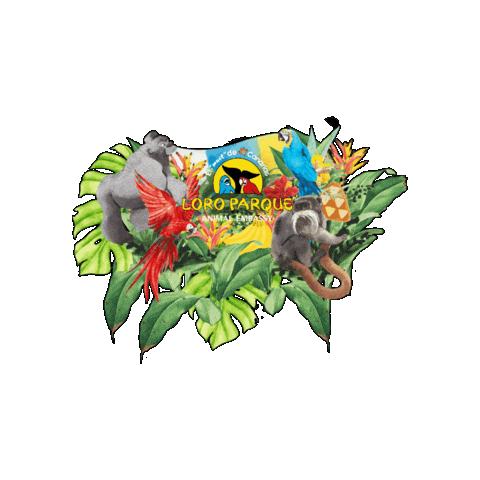 Siampark Sticker by Loro Parque