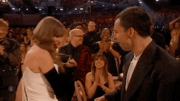 Taylor Swift Handshake GIF by Recording Academy / GRAMMYs