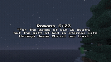 Pine Tree Christian Minecraft GIF