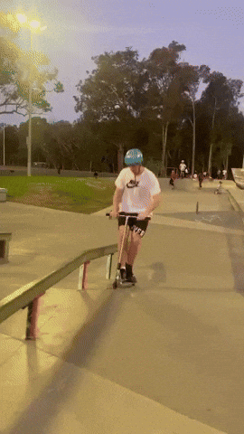 Scooter Fail GIF