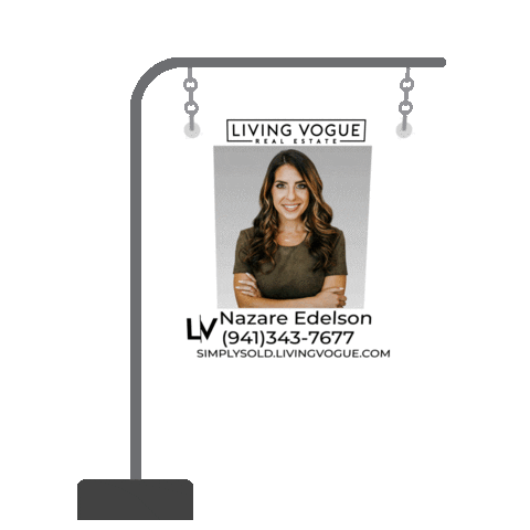 Living Vogue Sticker