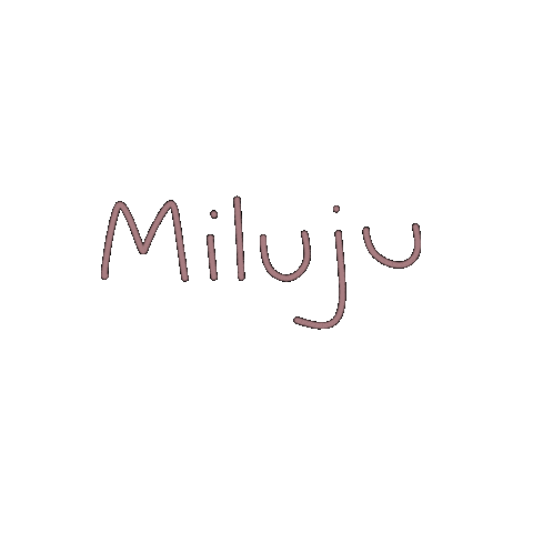 Miluju Love Sticker
