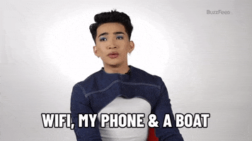 Phone Boat GIF by BuzzFeed