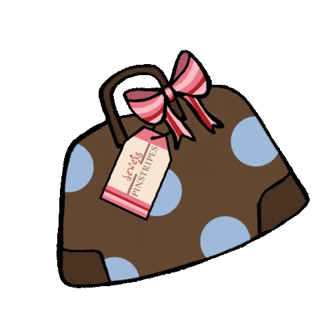 Jewels and Pinstripes Sticker