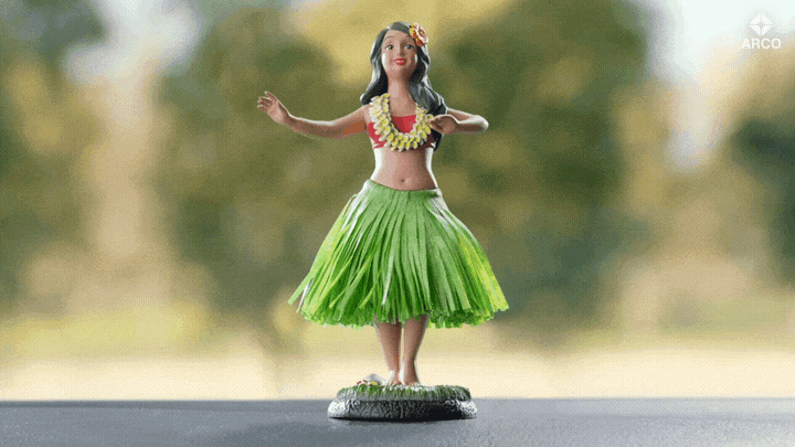 arco hanna the hula girl