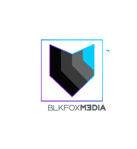 Blk Fox Media Sticker