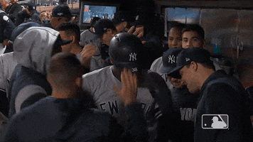 Flexing New York GIF by MLB