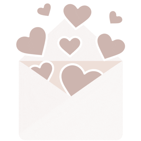 Envelope Love Sticker by Vers van de pers
