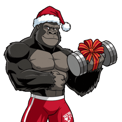 World Gym Gorilla Sticker by World Gym