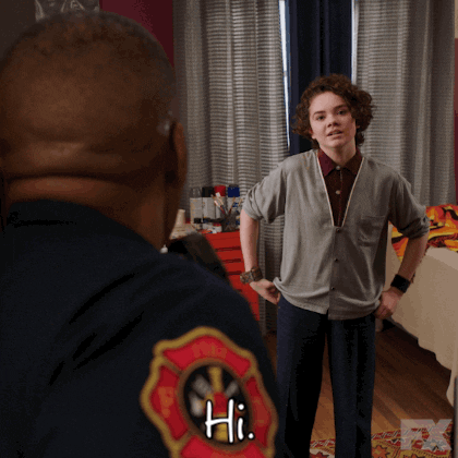 frankie fox hello GIF by Better Things