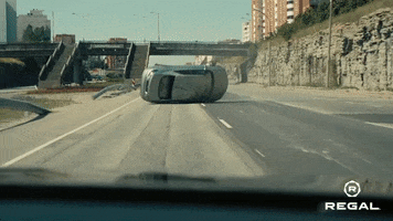 Car Chase Action GIF by Regal