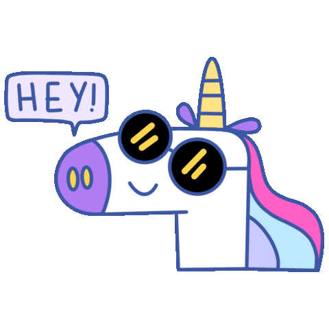 Illustration Unicorn Sticker by Maghazak