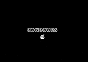 Black & White Burger GIF