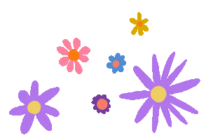 Flower Sticker