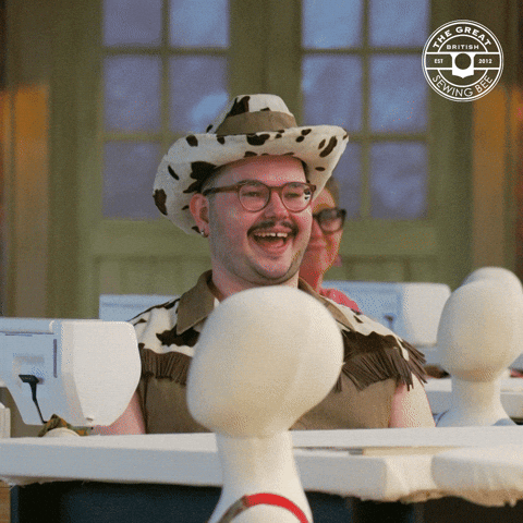 Laugh Lol GIF by The Great British Sewing Bee