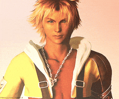 Final Fantasy X Tidus Laugh GIF