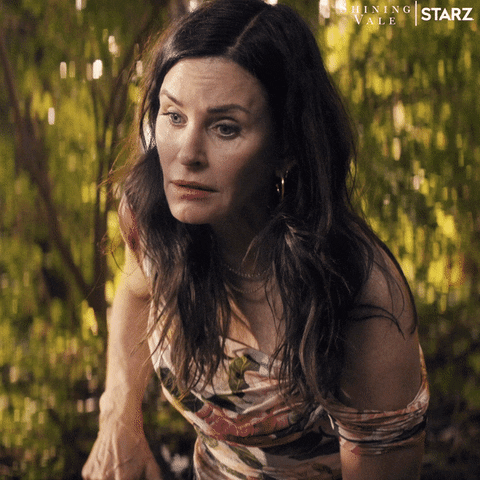 Courteney Cox Silence GIF by Shining Vale