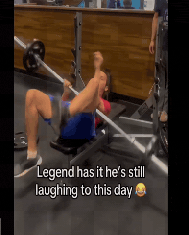 Aaron Laughing GIF