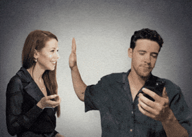 Sam Bender Not Now On Phone GIF