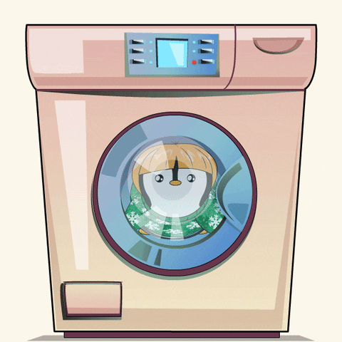Bored Laundry Day GIF by Pudgy Penguins
