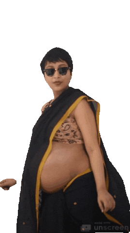 Mom Saree Sticker by Suta Bombay