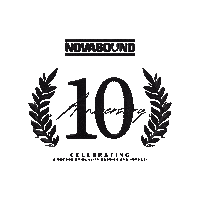 Achieve 10 Years Sticker by Nova Sound