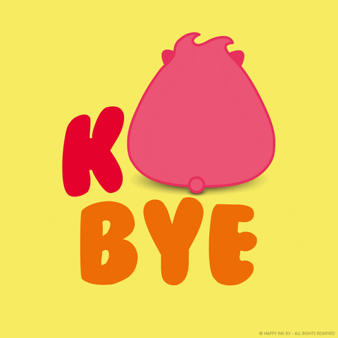 Good Bye K GIF by hamsta.world
