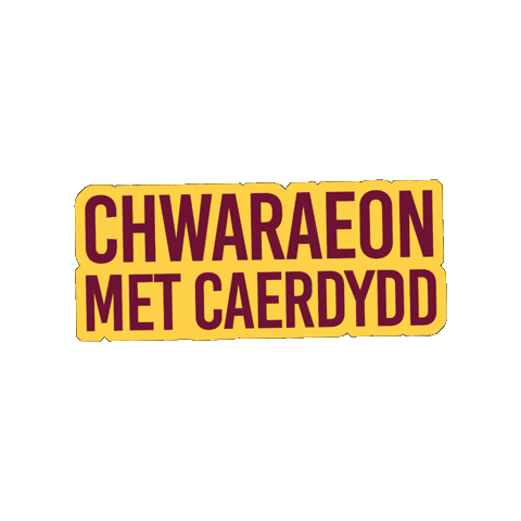 Cardiff Met Sport Sticker
